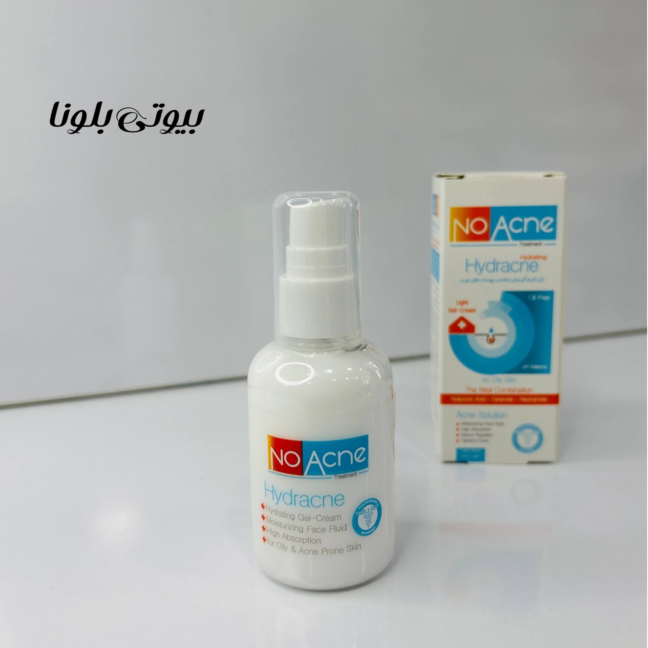 ژل کرم آبرسان نو آکنه مدل Acne Solution مناسب پوست چرب و جوش دار